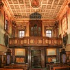 Pano navata con organo a canne - Amatrice (Lazio)