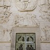 Particolare della facciata dell opera di don minozzi chiesa di santa maria assunta - Amatrice (Lazio)