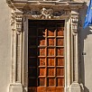 Portale della chiesa di san giuseppe centro culturale - Amatrice (Lazio)