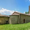 Retro esterno del santuario della madonna di filetta - Amatrice (Lazio)