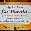Foto: Targa dell' Agriturismo - Agriturismo La Parata (Subiaco) - 33